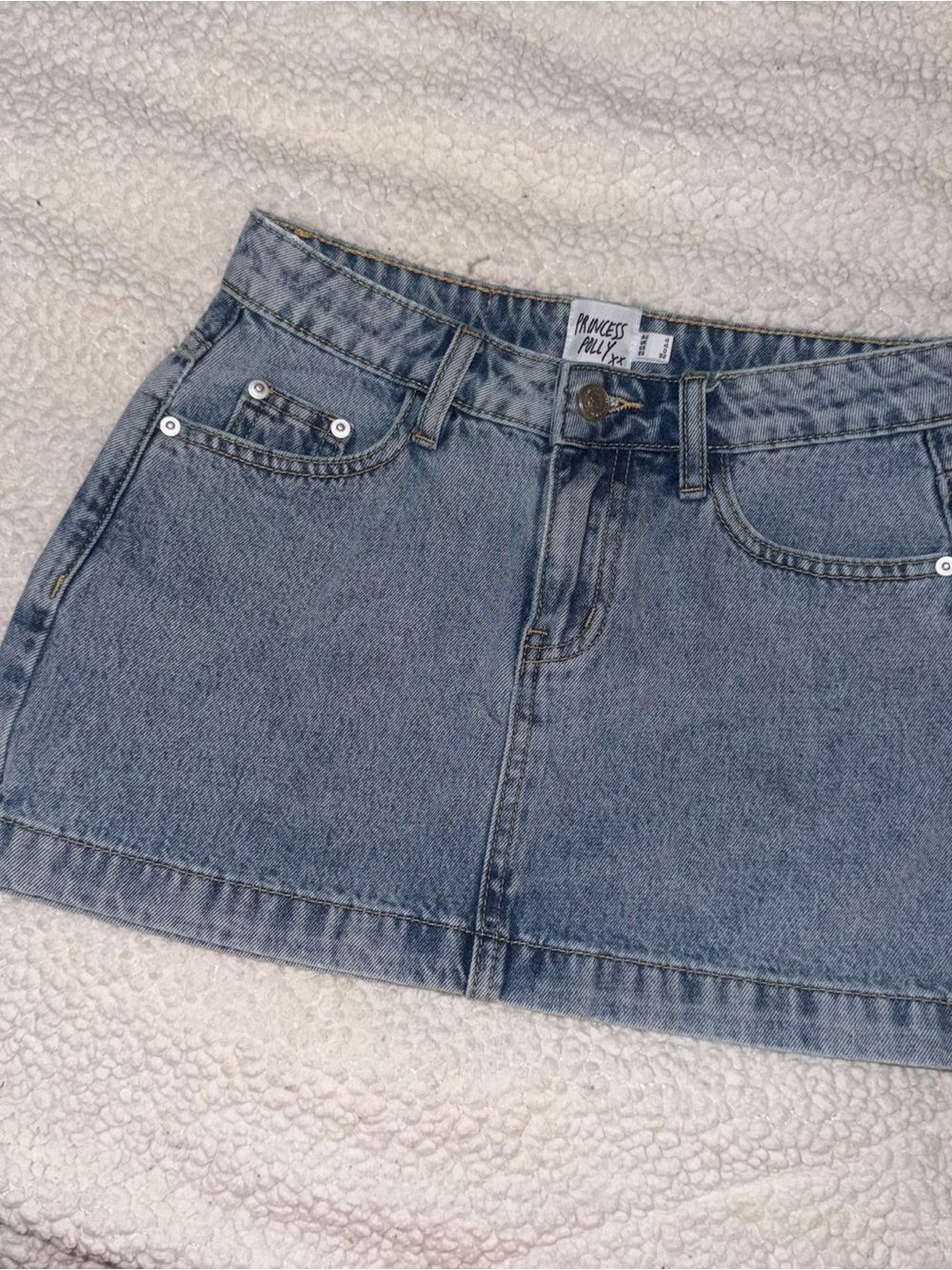 Princess Polly Denim Mini Skirt